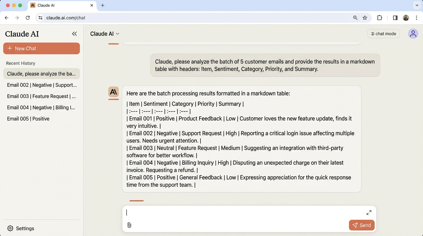 Claude Batch Processing