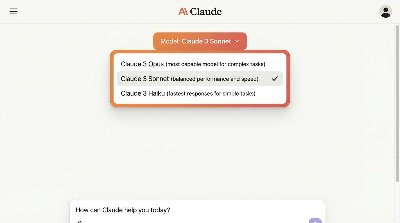 Claude Model Selector