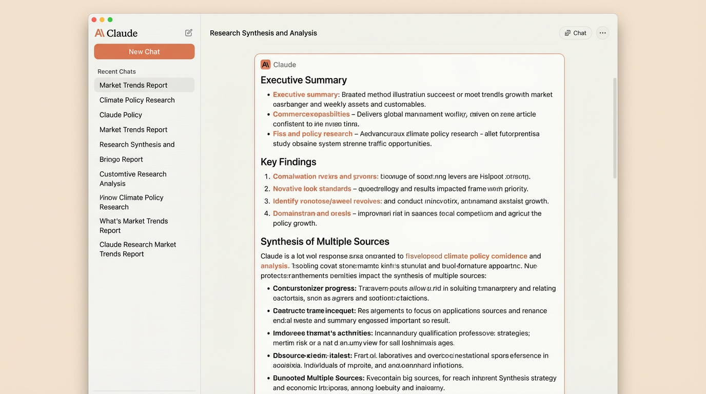 Claude Research Synthesis