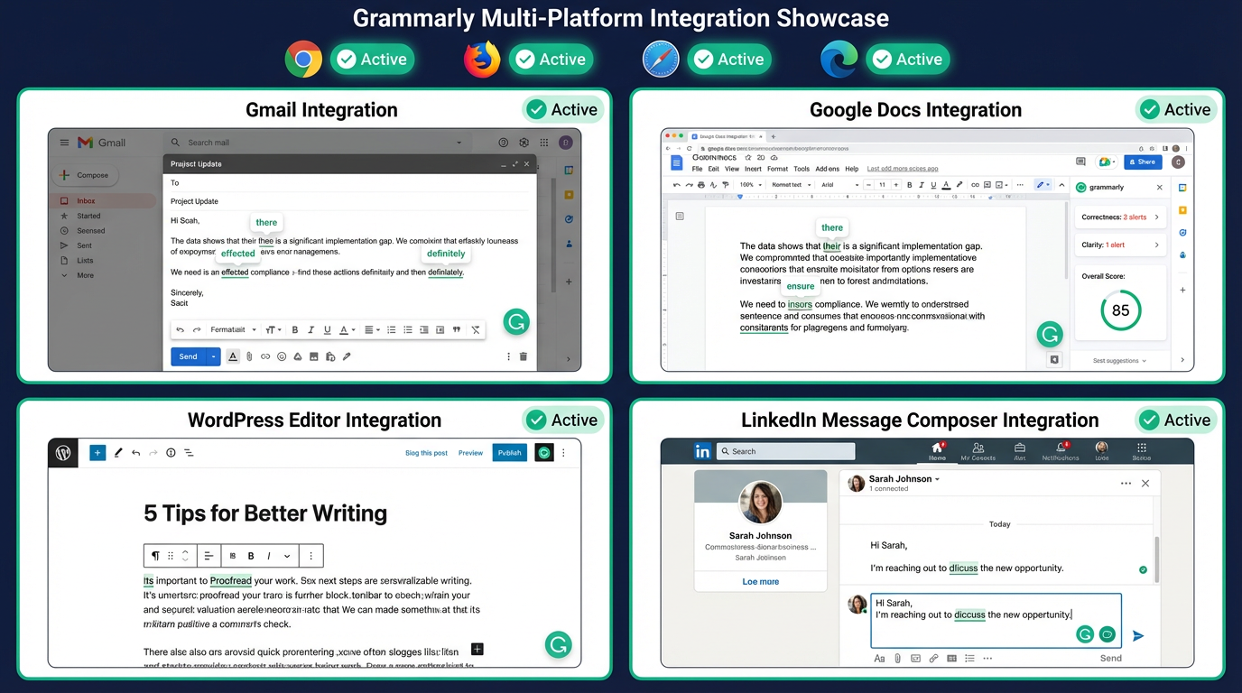 Grammarly Integrations