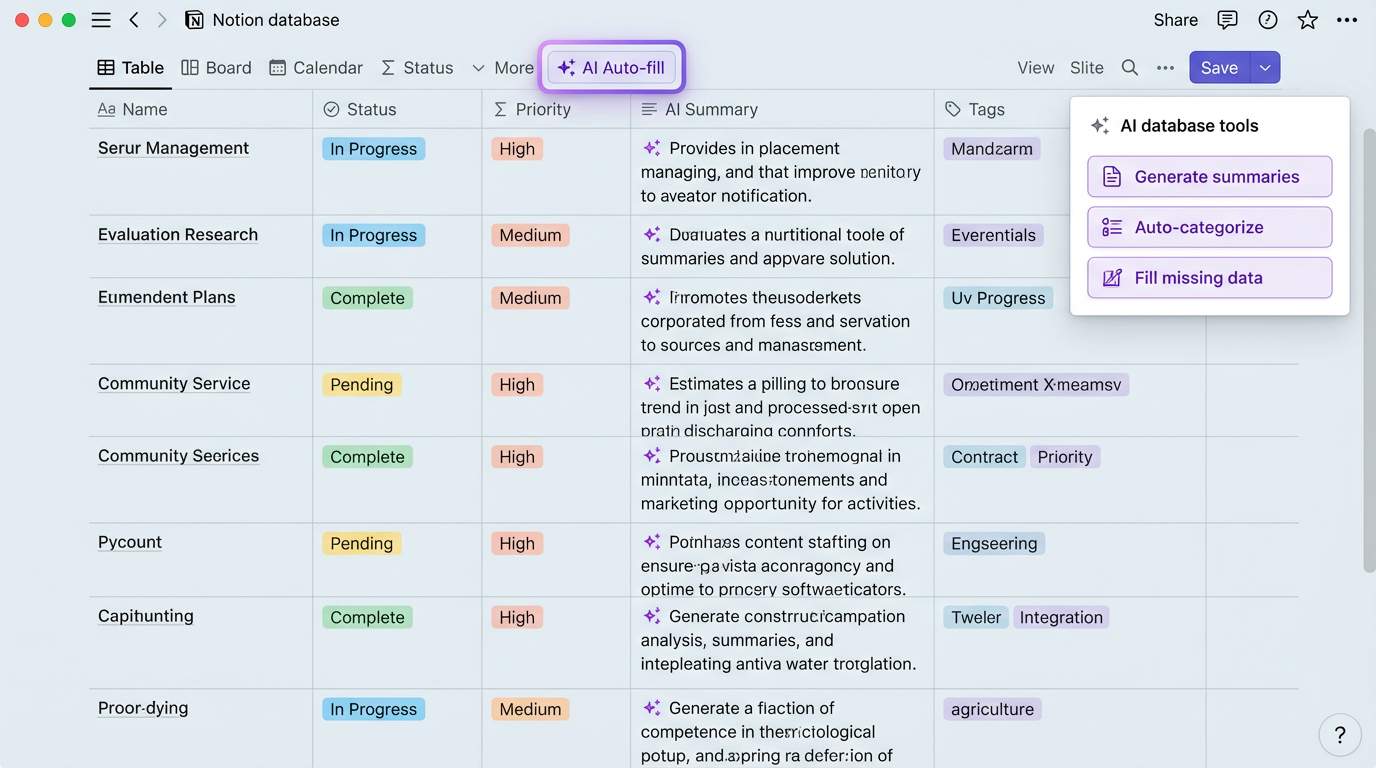 Database automation autofilling hundreds of rows at once, saving hours of manual data entry