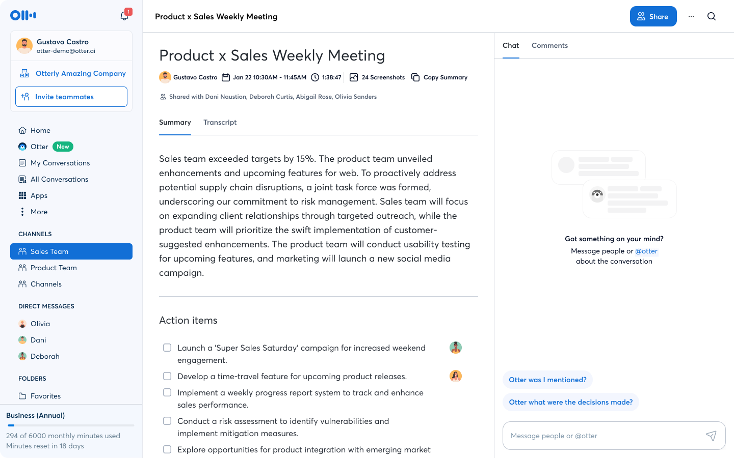 Keyword Extraction Interface