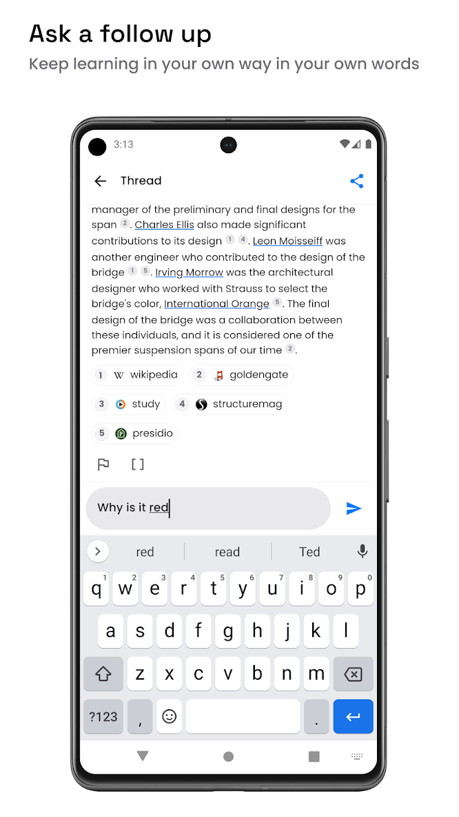 Perplexity Mobile App