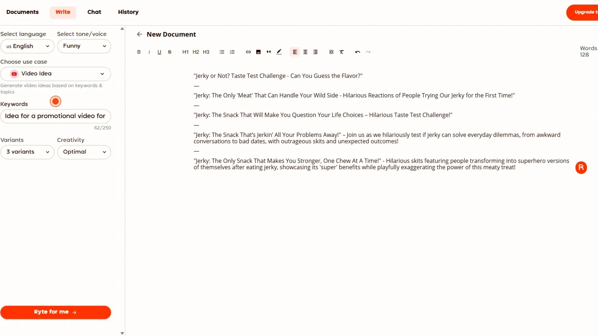 Social Media Generator