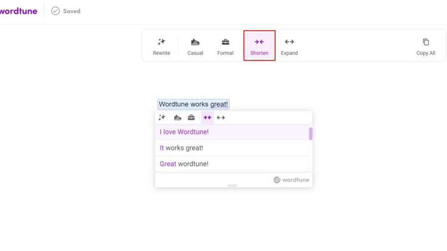 Sentence Expansion and Contraction Icons